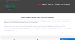 Desktop Screenshot of kharivan.com
